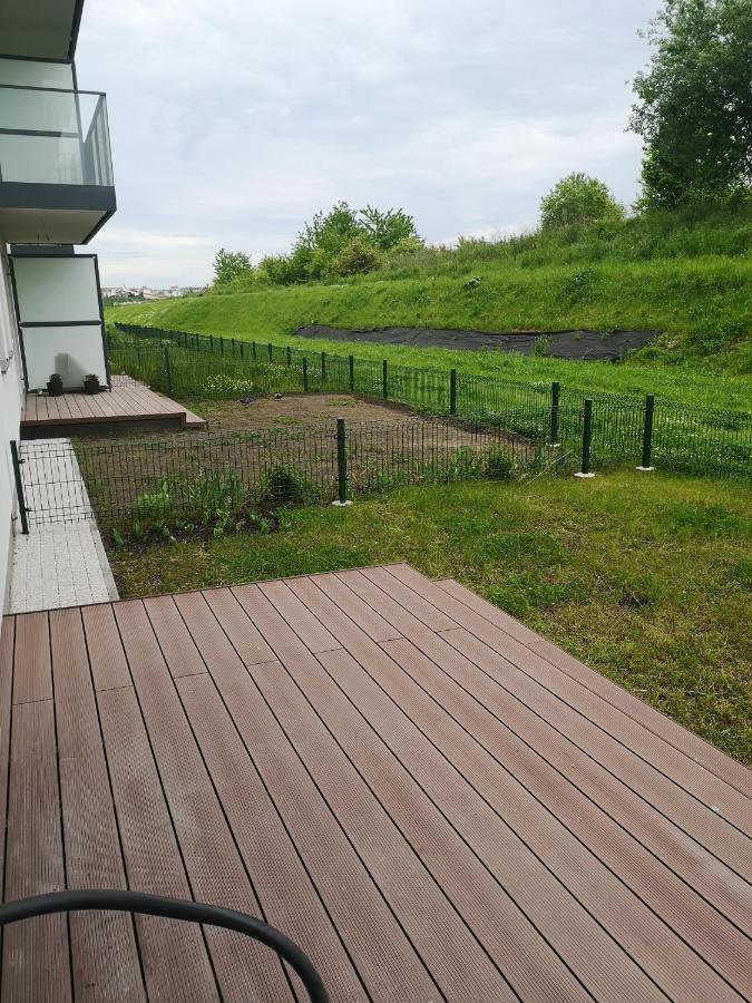Apartament Z Tarasem I Ogrodem Blisko Centrum Гданьск Экстерьер фото